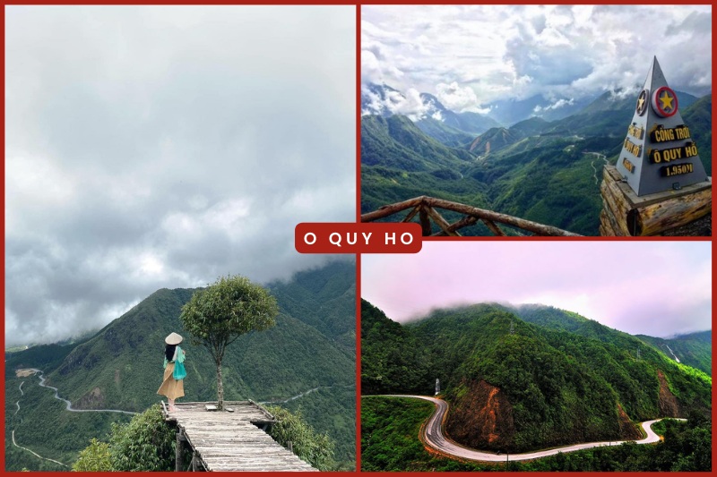 O Quy Ho Pass in Lao Cai, Vietnam
